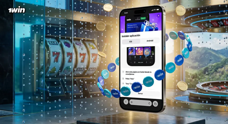 Aplicación de 1win para Android